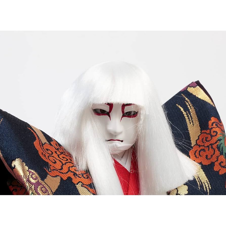 Amazon.co.jp: 久月official 日本人形 連獅子 7号 D7146-Z-US